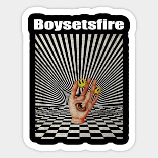 Illuminati Hand Of Boysetsfire Sticker